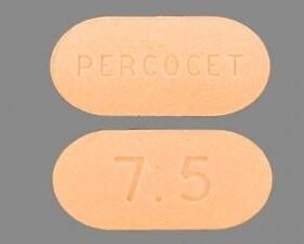 Percocet 7.5/500mg